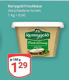 Kerrygold Frischkäse - Verschiedene Sorten