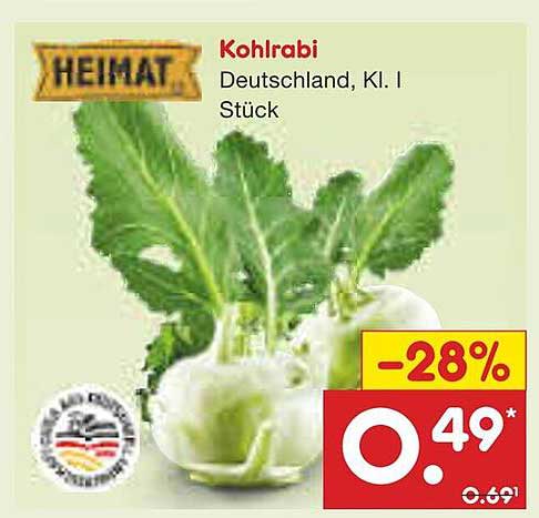 Kohlrabi, Deutschland, Kl. I Stück