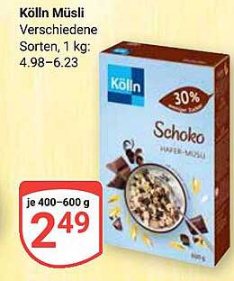 Kölln Müsli Schoko, 1 kg