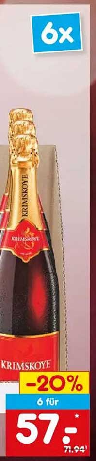 Krimskoye Sekt 6er-Pack