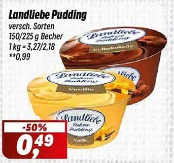 Landliebe Pudding - vielseitige Sorten im Angebot