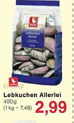 Lebkuchen Allerlei 400g