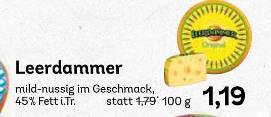 Leerdammer Käse 100 g