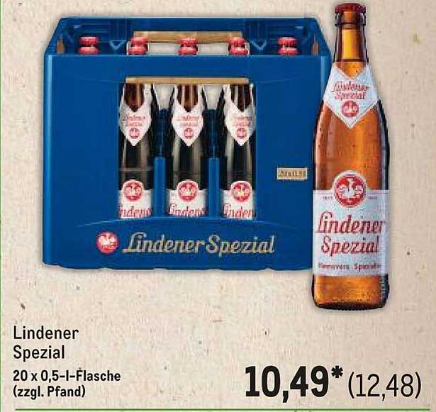 Lindener Spezial - Kasten (20 x 0,5 l-Flasche)