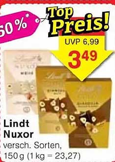 Lindt Nuxor Pralinen, 150 g