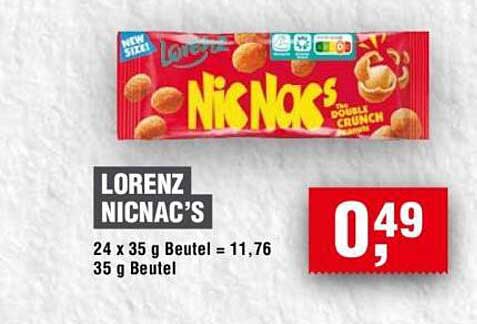 Lorenz NicNac's - 35 g Beutel zum Sonderpreis