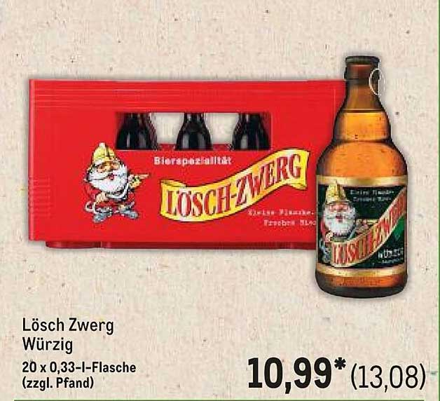 Lösch Zwerg Würzig – 20 x 0,33-l-Flasche