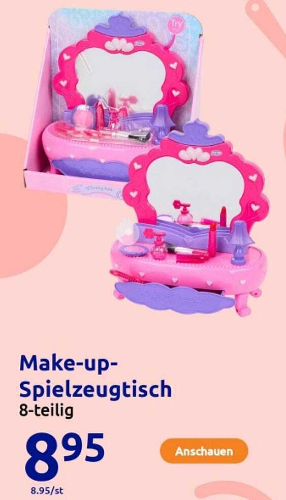 Make-up-Spielzeugtisch 8-teilig