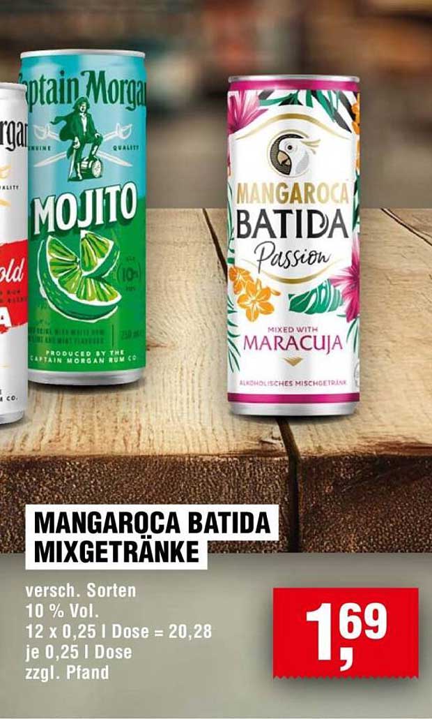 MANGAROCA BATIDA MIXGETRÄNKE