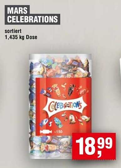 MARS CELEBRATIONS - 1,435 kg Dose