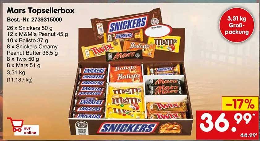 Mars Topsellerbox
