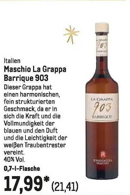Maschio La Grappa Barrique 903