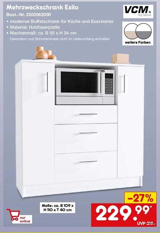 Mehrzweckschrank Esilo