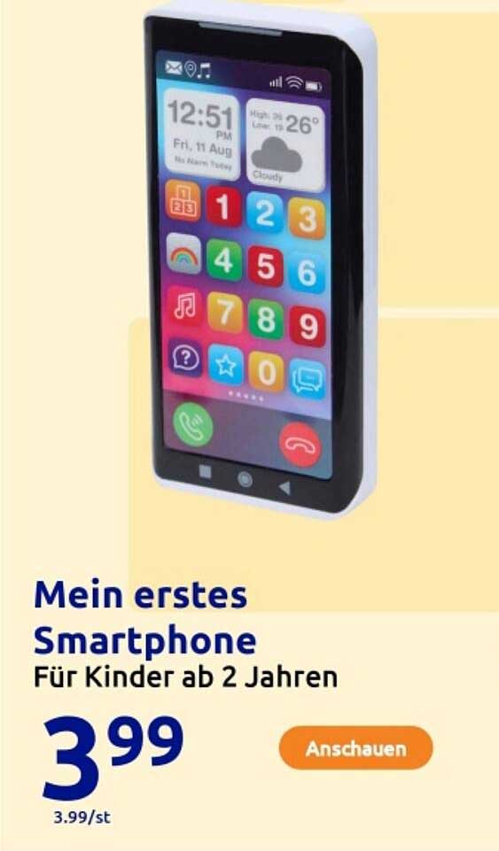 Mein erstes Smartphone für Kinder ab 2 Jahren