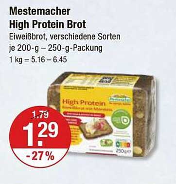 Mestemacher High Protein Brot