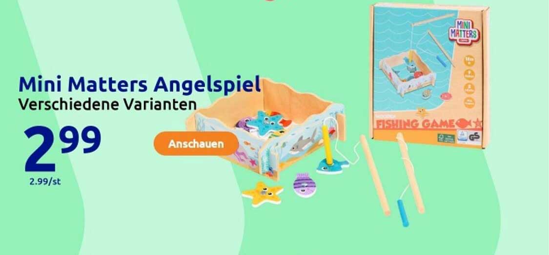 Mini Matters Angelspiel - Verschiedene Varianten