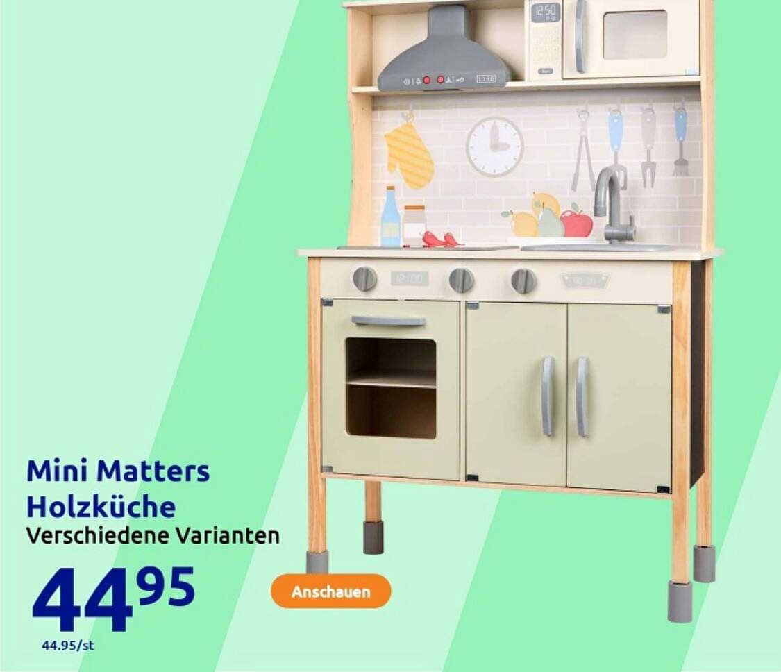 Mini Matters Holzküche – Verschiedene Varianten