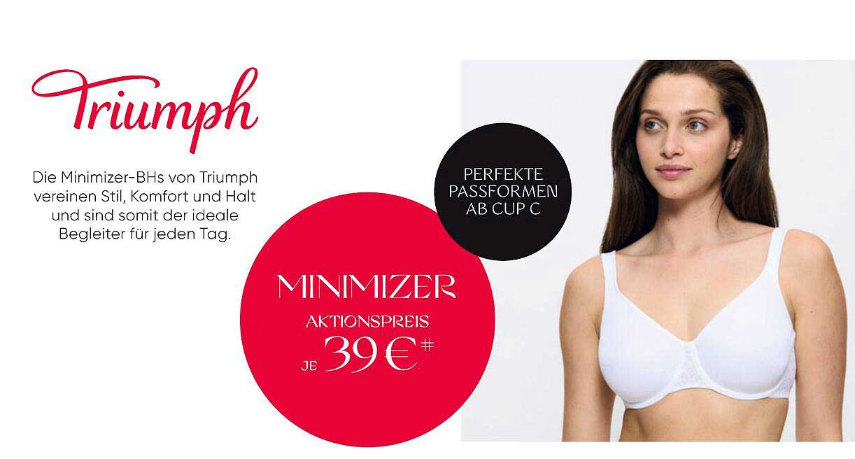 Minimizer BH von Triumph - Aktionspreis 39 €