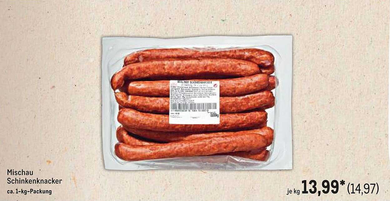 Mischau Schinkenknacker ca. 1-kg-Packung