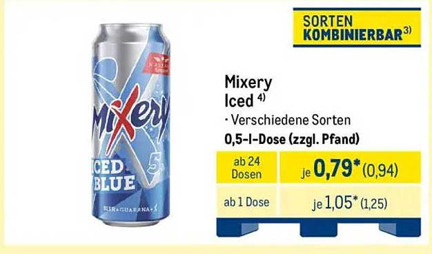 Mixery Iced – Genießen Sie den ultimativen Erfrischungsgenuss!