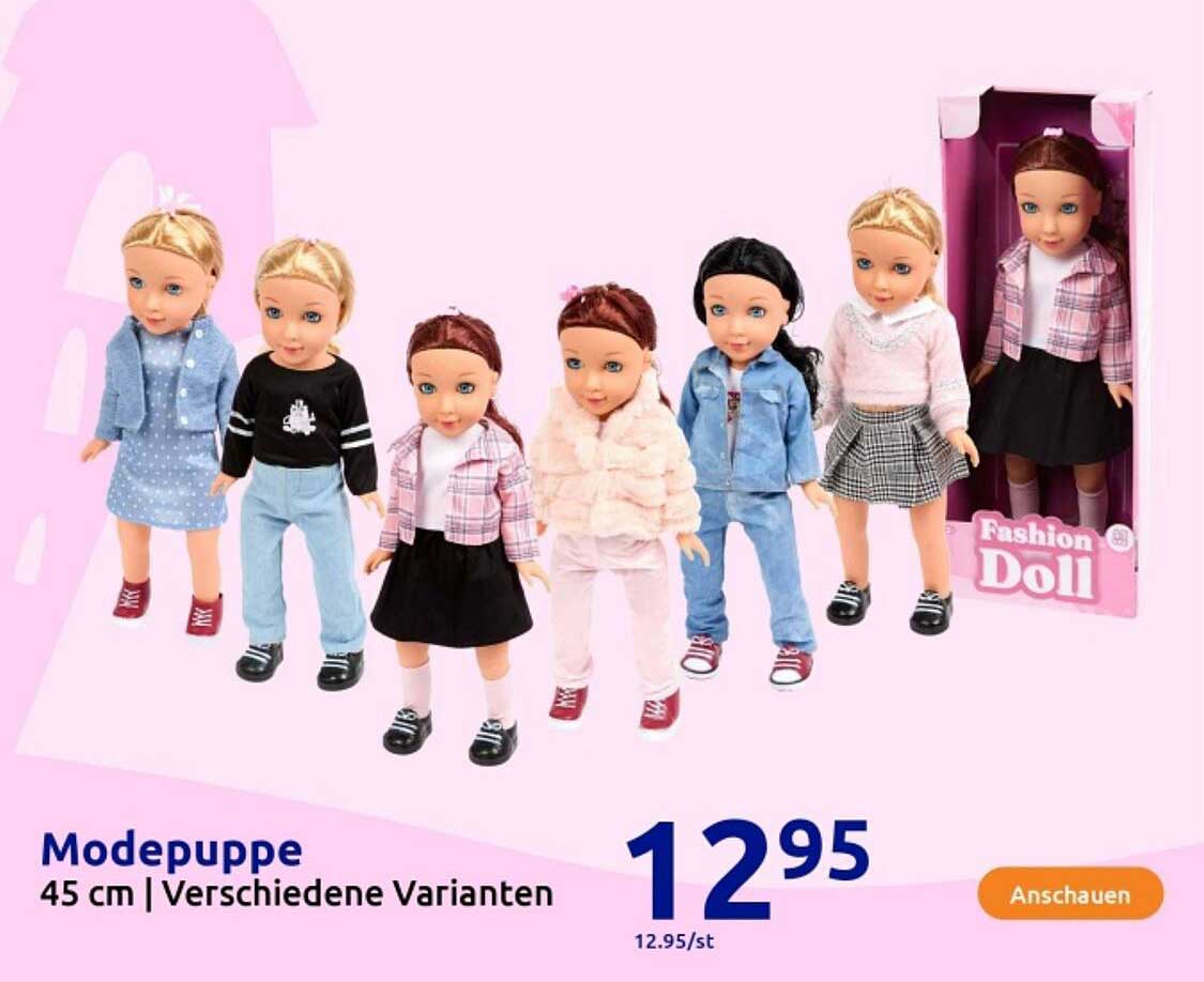 Modepuppe 45 cm | Verschiedene Varianten