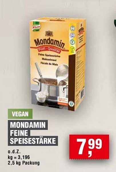 Mondamin Feine Speisestärke 2,5 kg