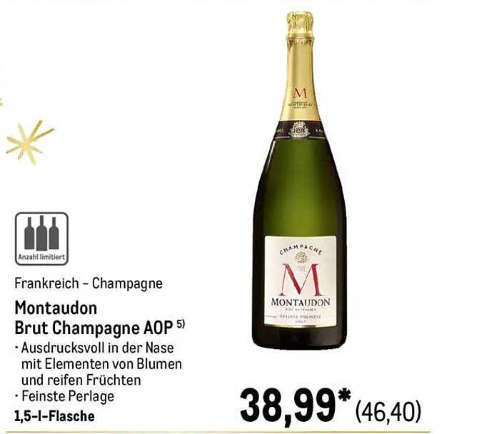 Montaudon Brut Champagne AOP