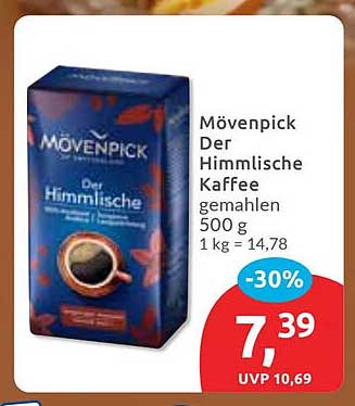 Mövenpick Der Himmlische Kaffee gemahlen 500 g