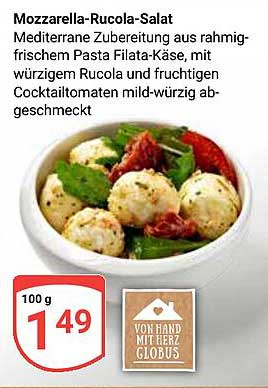 Mozzarella-Rucola-Salat