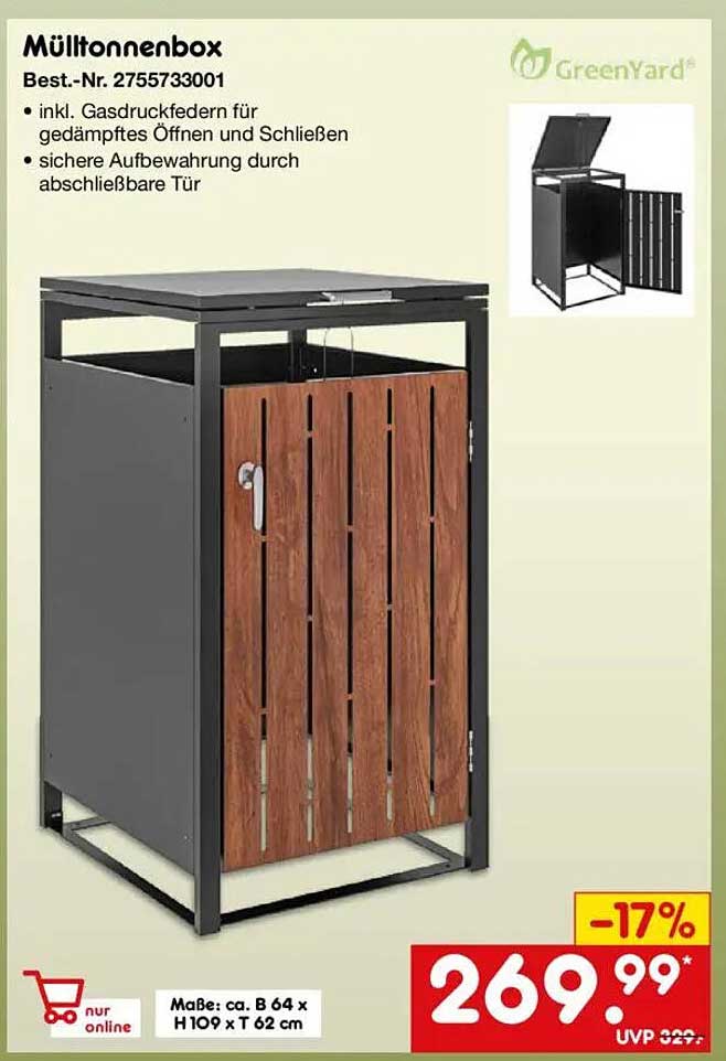 Mülltonnenbox