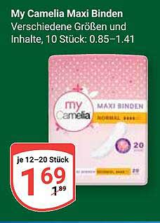 My Camelia Maxi Binden, 10 Stück