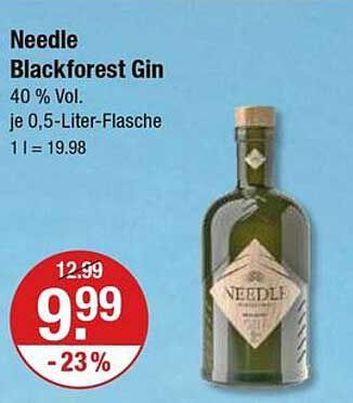 Needle Blackforest Gin 0,5-Liter-Flasche