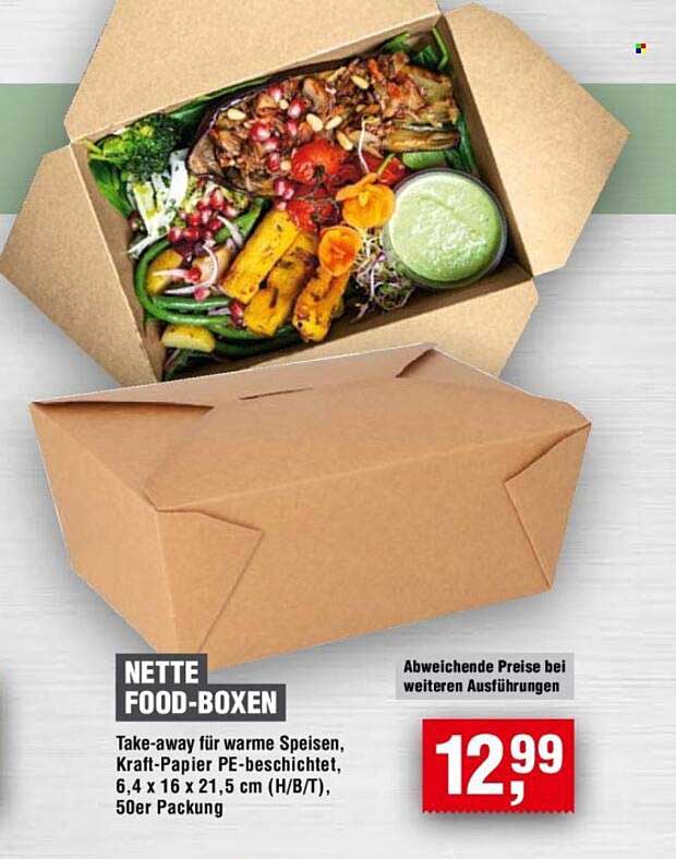 NETTE FOOD-BOXEN