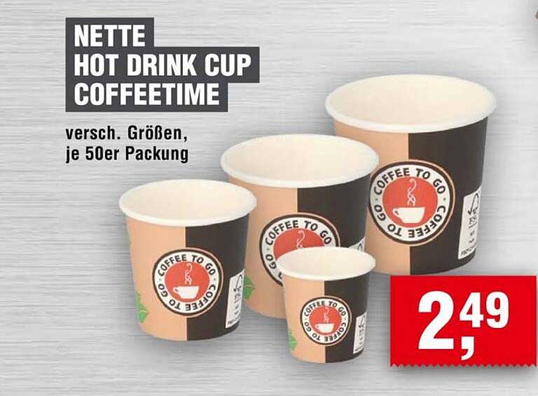 NETTE HOT DRINK CUP COFFEETIME
