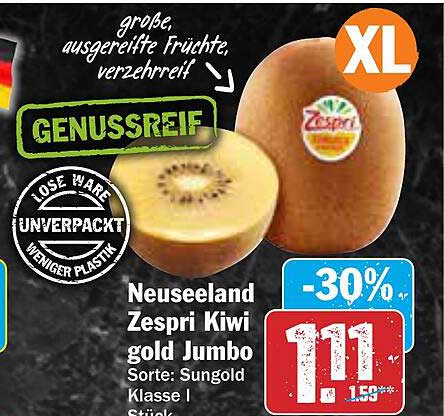 Neuseeland Zespri Kiwi gold Jumbo
