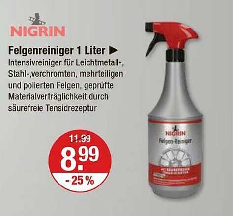 Nigrin Felgenreiniger 1 Liter