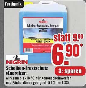 NIGRIN Scheiben-Frostschutz »Energizer« 5 l