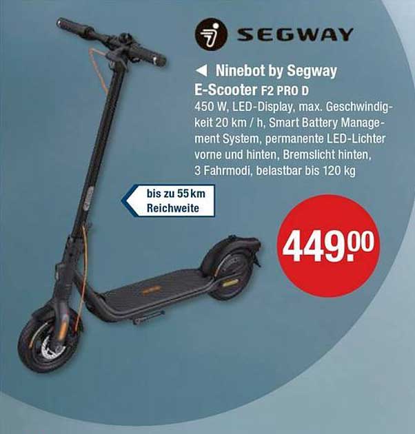 Ninebot by Segway E-Scooter F2 PRO D