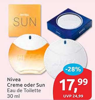 Nivea Creme oder Sun Eau de Toilette 30 ml