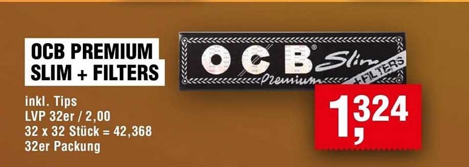 OCB PREMIUM SLIM + FILTERS