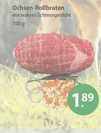 Ochsen-Rollbraten - ein wahres Schmorgedicht