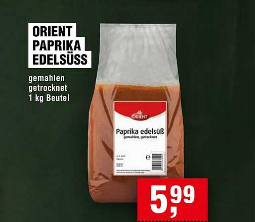 ORIENT PAPRIKA EDELSÜSS 1 kg