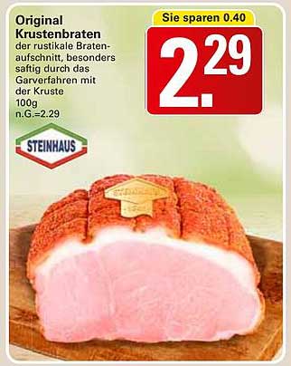 Original Krustenbraten 100g - Steinhaus
