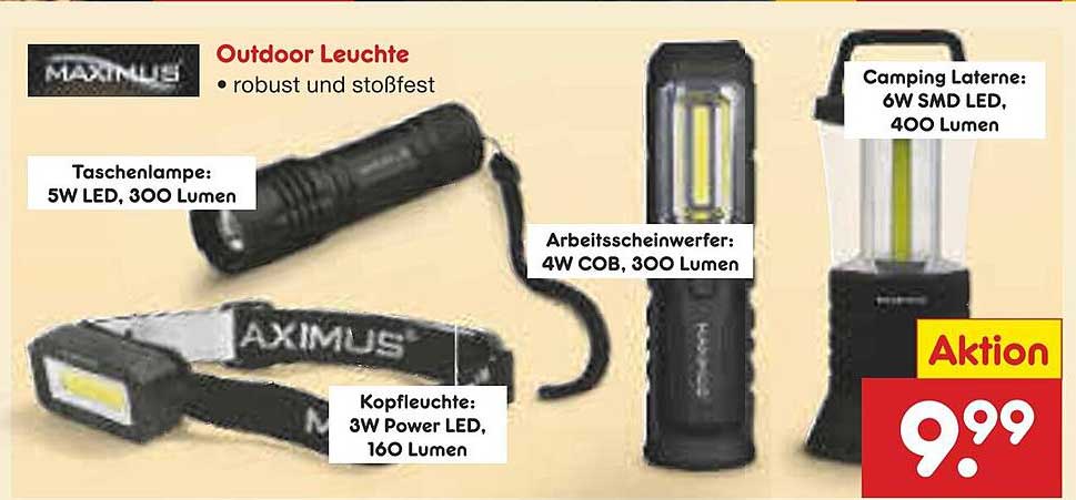 Outdoor Leuchte MAXIMUS - robust und stoßfest