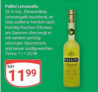 Pallini Limoncello 0,5 l