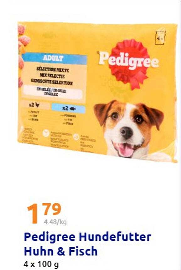 Pedigree Hundefutter Huhn & Fisch