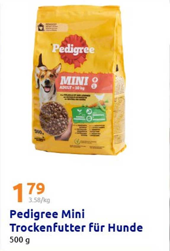 Pedigree Mini Trockenfutter für Hunde 500 g