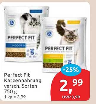 Perfect Fit Katzennahrung, verschiedene Sorten 750 g