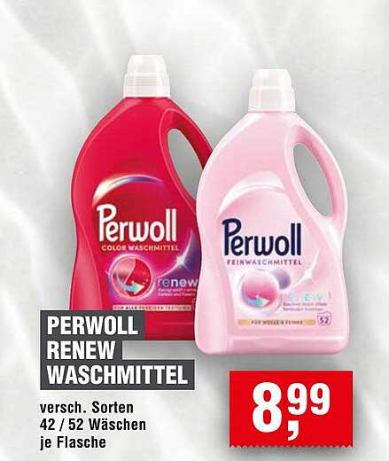 PERWOLL RENEW WASCHMITTEL - verschiedene Sorten