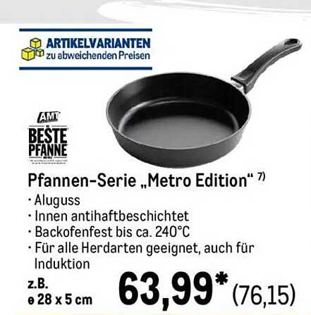 Pfannen-Serie „Metro Edition“ 7